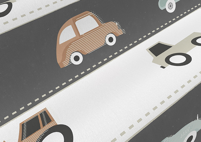 Brum Brum, Vintage - Roman Blind - Image 4